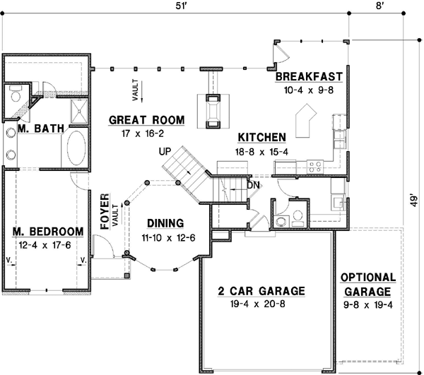 Main Floor Plan: 21-670