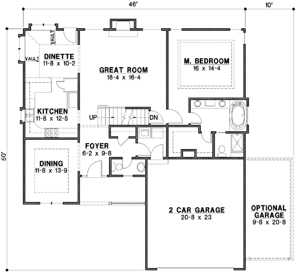 Main Floor Plan: 21-681
