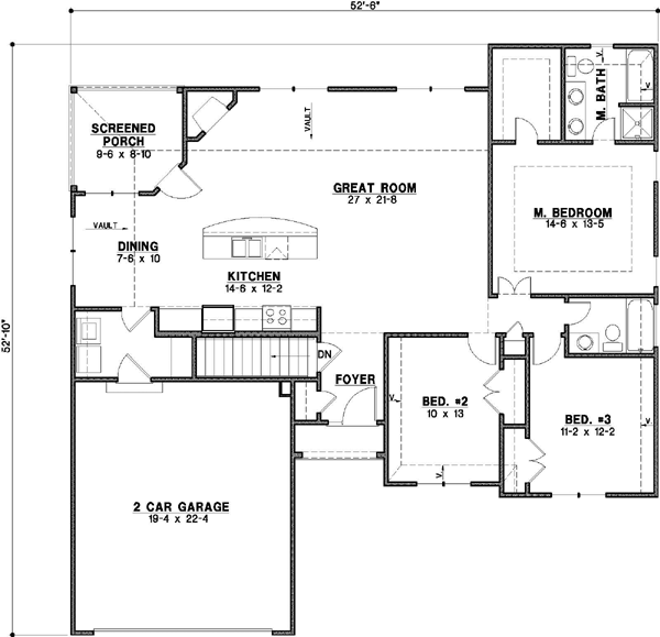 Main Floor Plan: 21-682