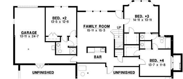 Lower Floor Plan: 21-688