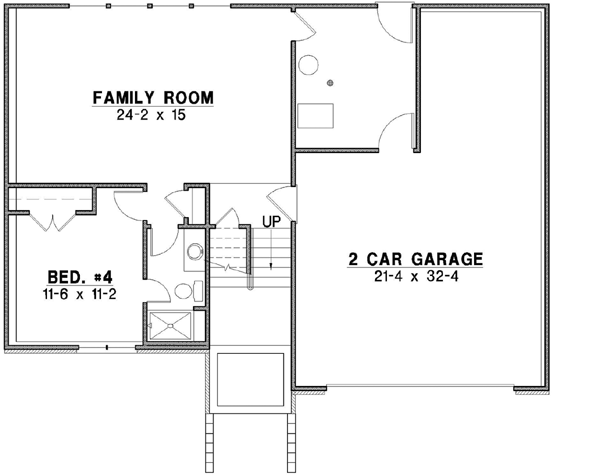 Lower Floor Plan: 21-693
