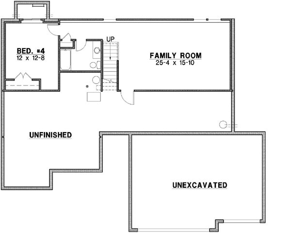 Lower Floor Plan: 21-694