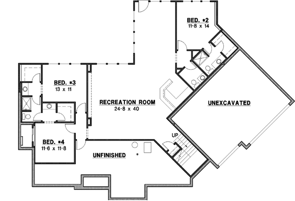 Lower Floor Plan: 21-696