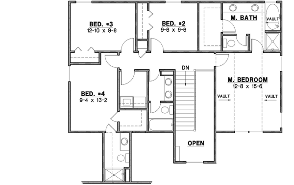 Upper/Second Floor Plan:21-697