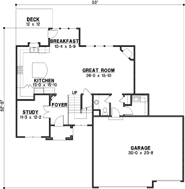 Main Floor Plan: 21-699