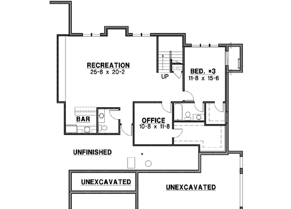Lower Floor Plan: 21-700