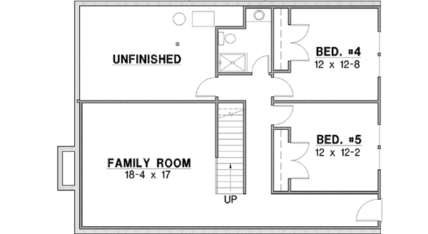 Lower Floor Plan: 21-701