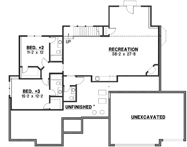 Lower Floor Plan: 21-704