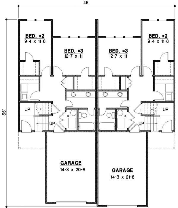 Main Floor Plan: 21-706