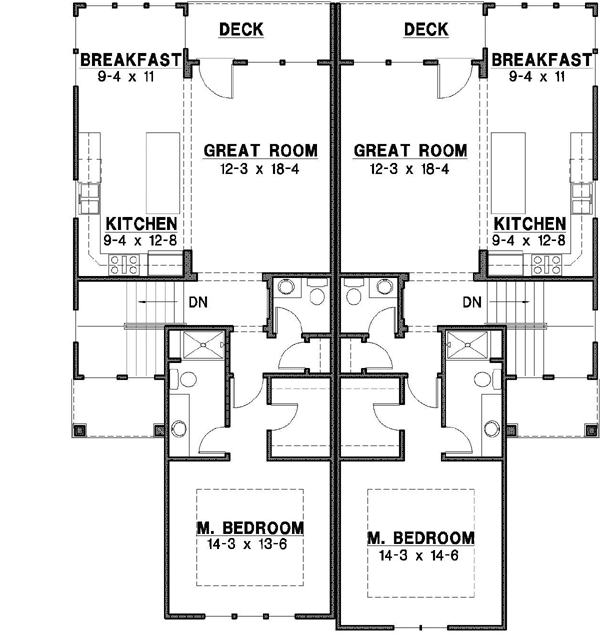 Upper/Second Floor Plan: 21-706