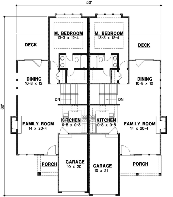 Main Floor Plan: 21-707