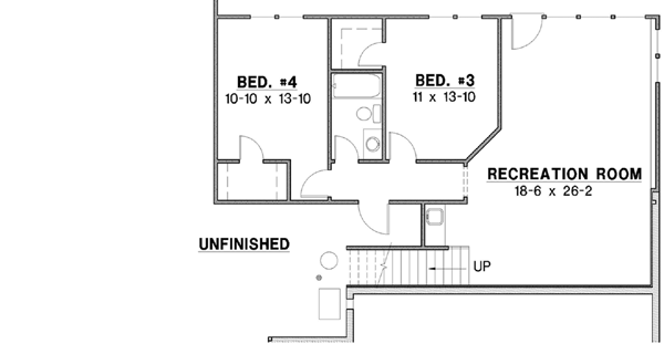 Lower Floor Plan: 21-712