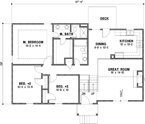 Main Floor Plan: 21-717