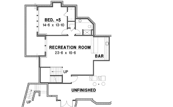 Lower Floor Plan: 21-722