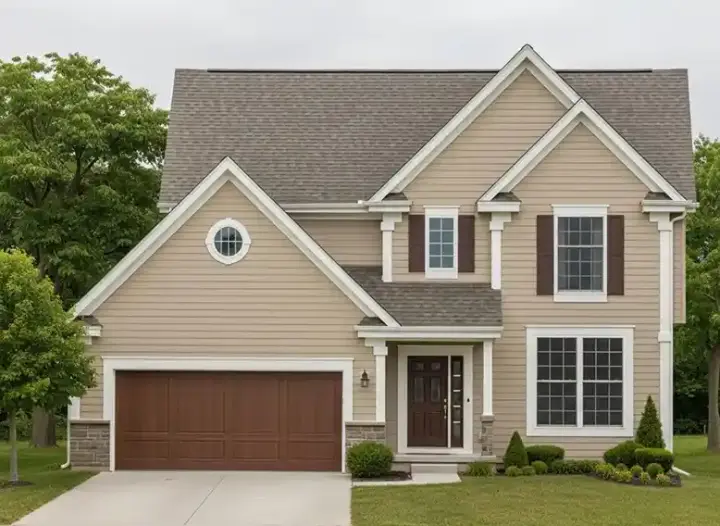 Traditional house plans 21-723 - front exterior, 1,676 sq ft, 3 bed, 2 bath house plans | Monster House Plans