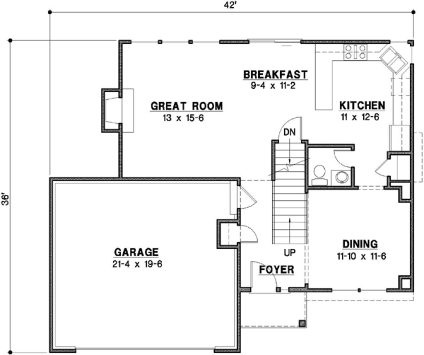 Main Floor Plan: 21-723