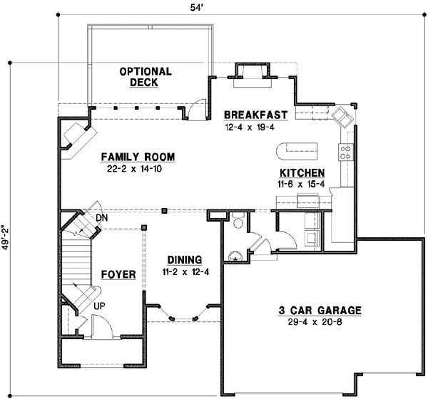 Main Floor Plan: 21-726