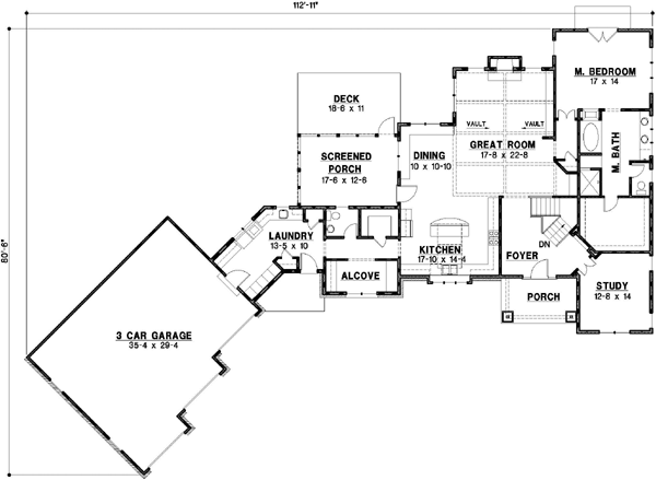 Main Floor Plan: 21-728