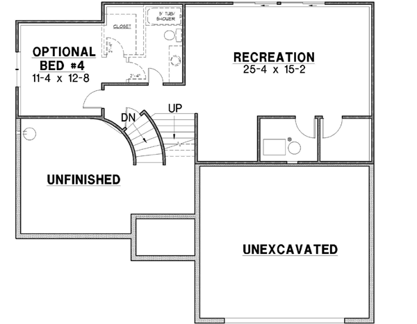 Lower Floor Plan: 21-733