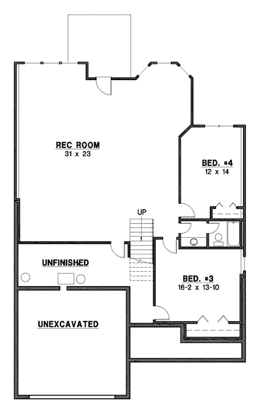 Lower Floor Plan: 21-741