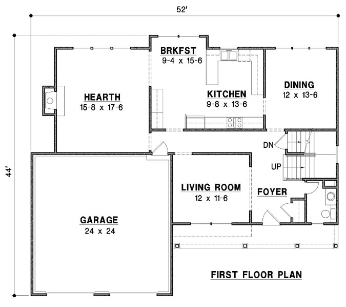 Main Floor Plan: 21-743