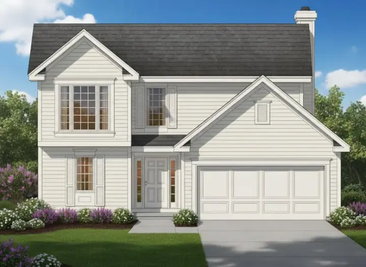 Traditional house plans 21-744 - front exterior, 1,656 sq ft, 3 bed, 2 bath house plans | Monster House Plans
