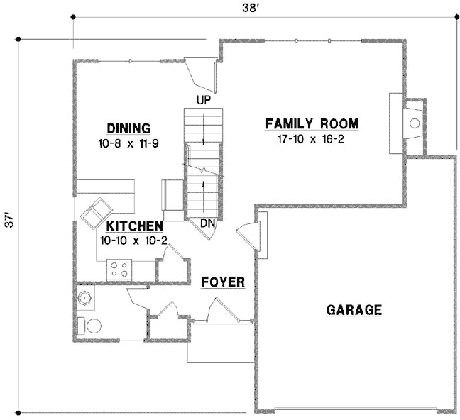 Main Floor Plan: 21-744