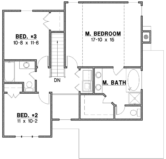 Upper/Second Floor Plan:21-744