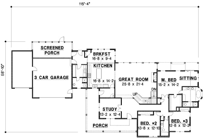Main Floor Plan: 21-746