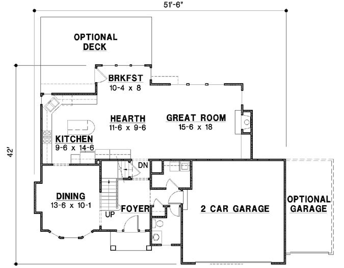Main Floor Plan: 21-755