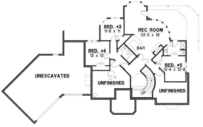 Lower Floor Plan: 21-759