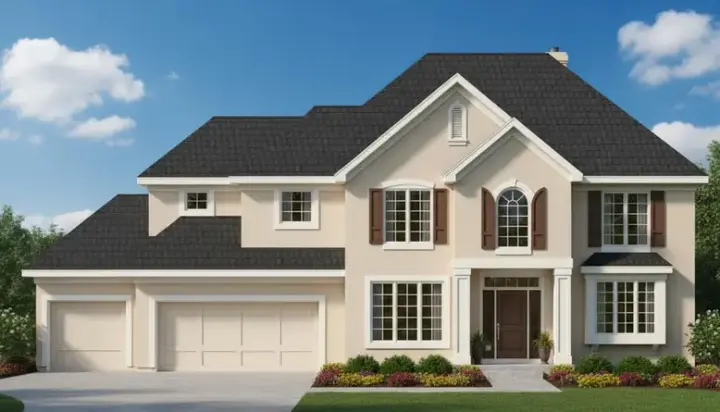 Traditional house plans 21-762 - front exterior, 3,197 sq ft, 4 bed, 3 bath house plans | Monster House Plans