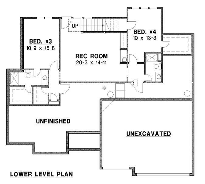 Lower Floor Plan: 21-765
