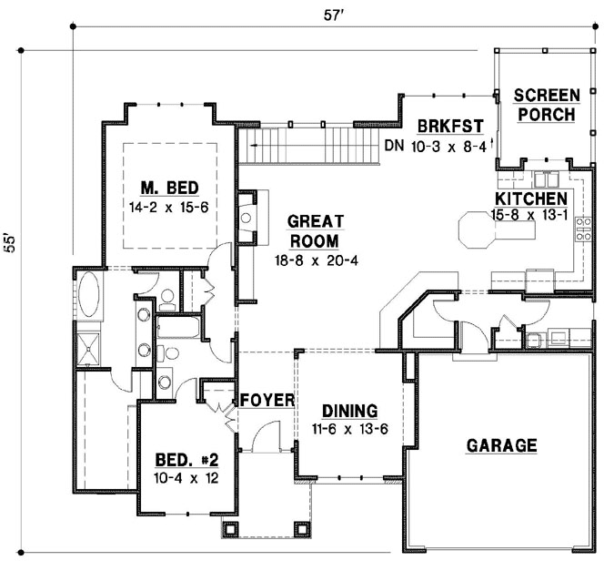 Main Floor Plan: 21-767
