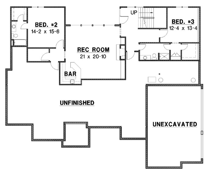Lower Floor Plan: 21-768