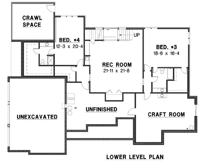 Lower Floor Plan: 21-769