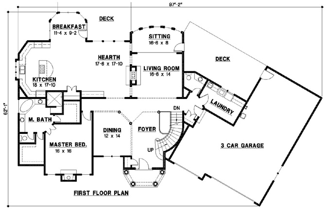 Main Floor Plan: 21-773