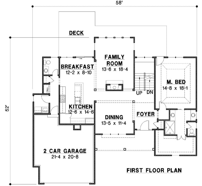 Main Floor Plan: 21-774