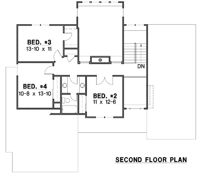 Upper/Second Floor Plan: 21-774