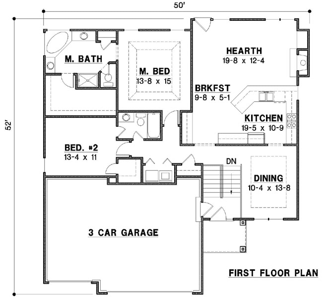 Main Floor Plan: 21-778