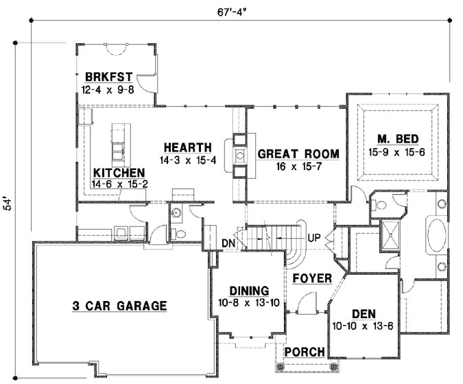 Main Floor Plan: 21-781