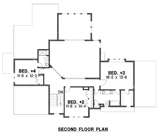 Upper/Second Floor Plan: 21-782