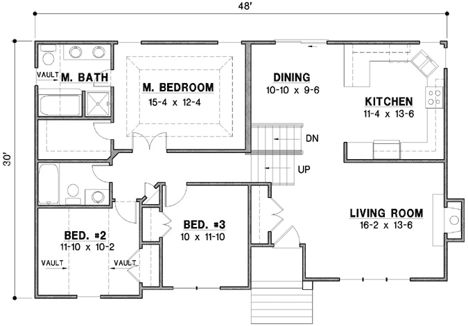 Main Floor Plan: 21-783