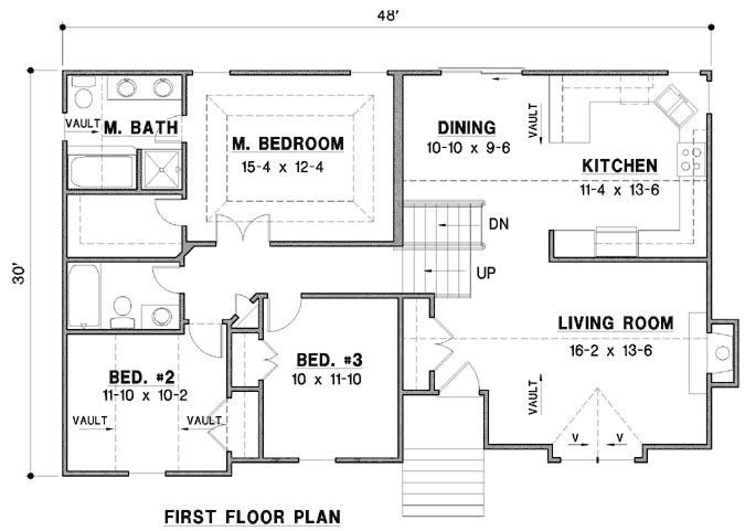 Main Floor Plan: 21-784