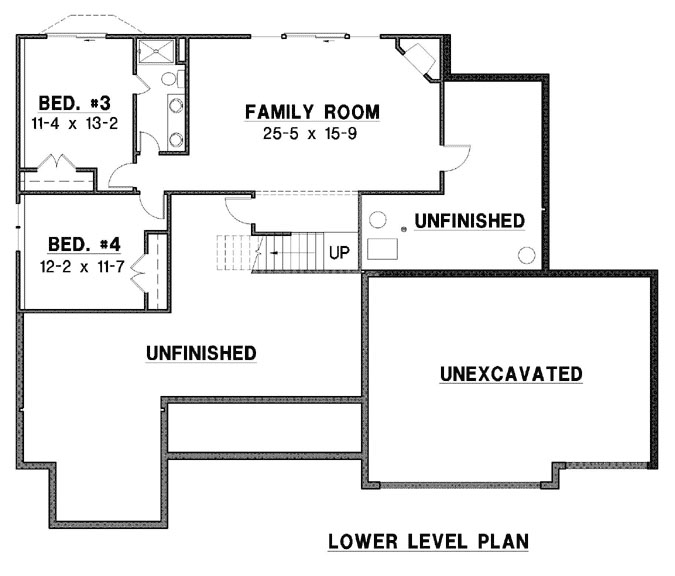 Lower Floor Plan: 21-785
