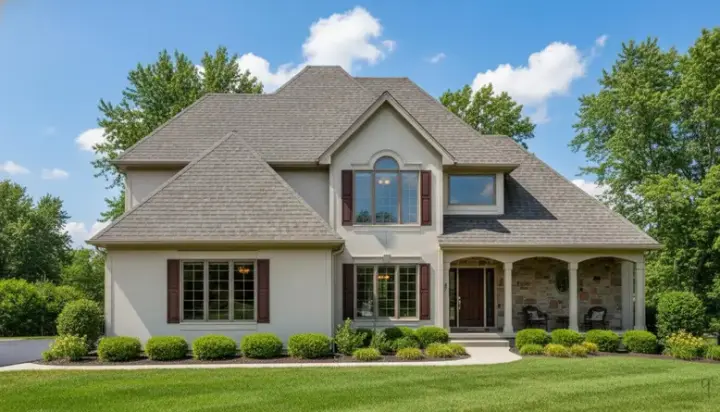 Traditional house plans 21-786 - front exterior, 2,493 sq ft, 4 bed, 3 bath house plans | Monster House Plans