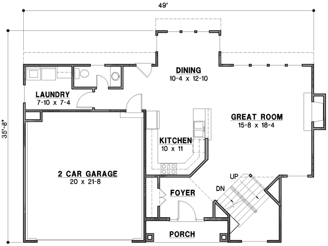 Main Floor Plan: 21-792