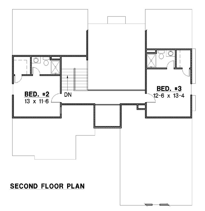 Upper/Second Floor Plan: 21-793