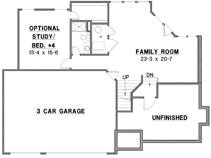 Lower Floor Plan: 21-797