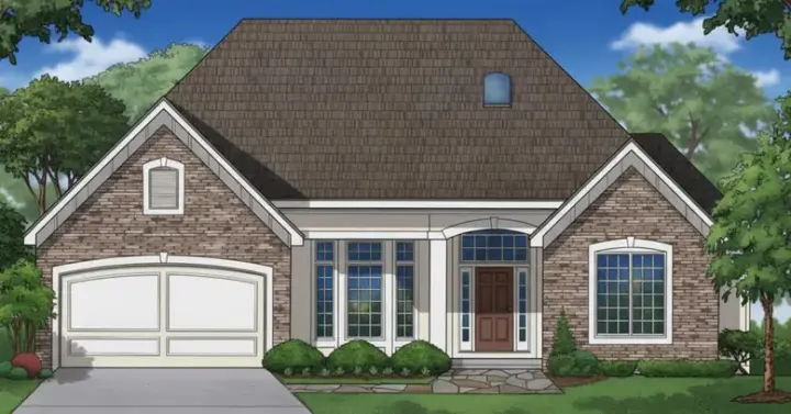 Southern house plans 21-798 - front exterior, 2,845 sq ft, 4 bed, 3 bath house plans | Monster House Plans